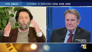 Massimo Cacciari a Otto e Mezzo: "Ma che discorso è? Ma cosa dicono?"