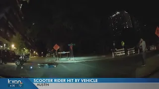 Shocking video of scooter crash surfaces