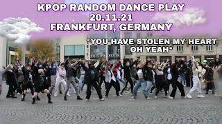 K-POP RANDOM DANCE PLAY 20.11.21 FRANKFURT, GERMANY PART 1