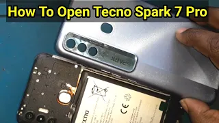 How To Open Tecno Spark 7 Pro ,Tecno Spark 7 Pro Open,  How TO Open Back Cover Tecno Sprk 7 Pro