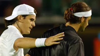 Roger Federer vs Tommy Haas 2002 Australian Open R4 Highlights