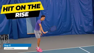 How To Hit A One Handed Backhand On The RISE In 4 Steps