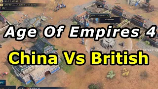 Age Of Empires 4 Stress Test Online 1V1 China Vs British