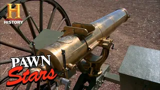 Pawn Stars: RARE & EXPENSIVE GATLING GUN PACKS A PUNCH (Season 4) | History