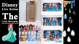 JK Barbie Dolls Collection ~ Unbox Disney Live Action Movie 🍿 🎥 The Little Mermaids