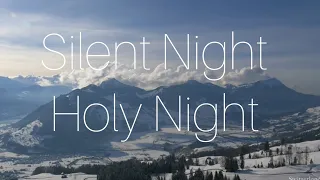 Тихая ночь, дивная ночь// Христианская рождественская песня. Silent night, holy night🌙