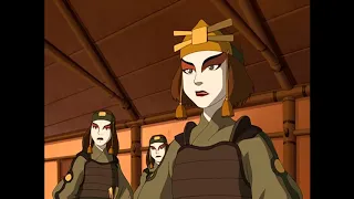 Sokka trains as a Kyosi warrior