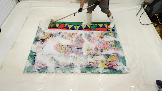 Saved From The Brink. Now It's Full Of Glee! Satisfying ASMR Carpet Cleaning Timelapse.