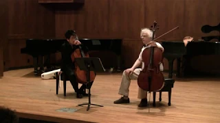 Laurence Lesser Cello Masterclass: Bach Suite No. 3
