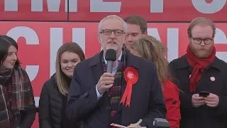 Campaign Live: Jeremy Corbyn addresses a rally in Middlesbrough | ITV News