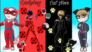 Miraculous 😇 Ladybug Vs Cat Noir || My Talking Angela 2 😍 | New Outfit