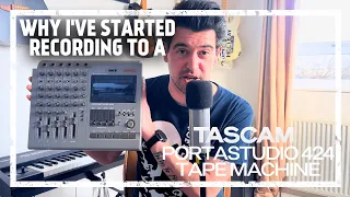 Embracing Analog: My Tascam Portastudio Recording Experience