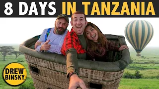 8 DAYS IN TANZANIA (Africa's Best Country!) 🇹🇿