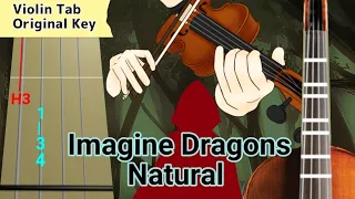 Imagine Dragons - Natural Violin Tab