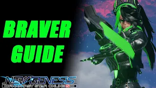 PSO2:NGS Braver Skill Tree Guide