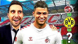 Ich spiele RONALDOs KARRIERE als BUNDESLIGA SPIELER !!! 🐐➡️🇩🇪