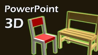 How to Model a 3D Chair In PowerPoint – PowerPoint Tricks