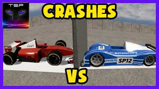 BeamNG drive ► Formula 1 vs LeMans Prototype - CRASHES and ACCIDENTS Compilation