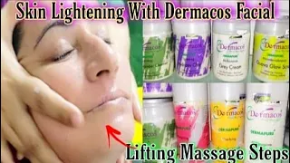 How To Get Professional Results with Dermacos - Basic Skin Tightening Massage Steps #skincare