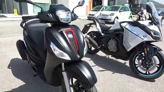 οδήγησα το PIAGGIO MENDLEY 150 για πρώτη φορά