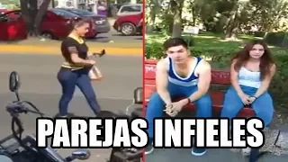 Top 8 Personas infieles descubiertos por su pareja.