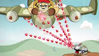 Cuphead - All Bosses With Extreme Fire Rate (Spread)