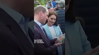 Kate Middleton and Prince William Surprise Fans at a Coronation Big Lunch in Windsor #Shorts