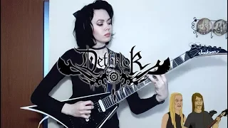 Dethklok - Thunderhorse (Alyona Vargasova guitar cover)