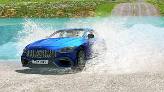 Mobil vs Deep Water #3 - BeamNG Drive