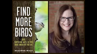 Heather Wolf Discusses "Find More Birds: 111 Surprising Ways to Spot Birds Wherever You Are" Again