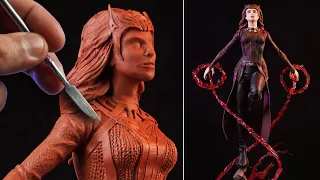 Sculpting SCARLET WITCH | Doctor Strange in the Multiverse of Madness
