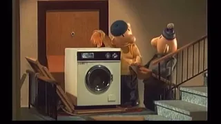 Пат и Мат (озвучка) - стиральная машина
