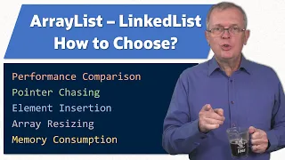 Choosing between ArrayList and LinkedList - JEP Cafe #20