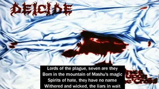 Deicide Once Upon The Cross FULL ALBUM WITH LYRICS