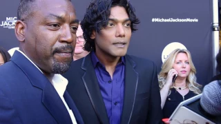 Navi and A.Russell Andrews Attend Searching For Neverland Premiere