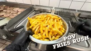 15 minutes of mind blowing Fries RUSH POV 🍟🍟🍟 Free Fries Friday