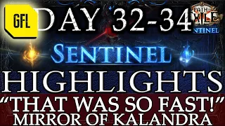 Path of Exile 3.18: SENTINEL DAY # 32-34 Highlights "THAT WAS SO FAST!", MIRROR OF KALANDRA and more