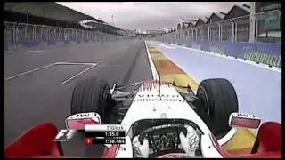 Valencia T-cam Timo Glock, Toyota (2008)