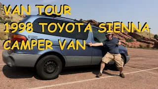 Toyota Sienna Camper Van Build, Vanlife