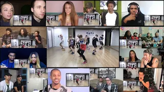 [CHOREOGRAPHY] BTS (방탄소년단) 'Danger' dance practice Reaction Mashup