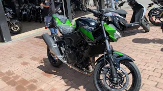 Kawazaky Z400 qué moto tan hermosa 🤤💯🔥 conoce su precio, ficha técnica y más 🤩 ¿qué opinas ? 👀