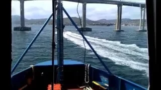 Transiting the Tasman Bridge
