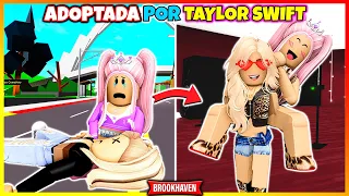 MI MADRE MUERE Y SOY ADOPTADA POR TAYLOR SWIFT 😱 BROOKHAVEN RP ROBLOX (Historias de roblox)