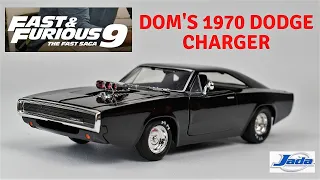 DOM'S 1970 DODGE CHARGER UNBOXING IN 1:24th scale, by Jada.