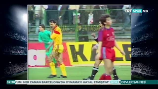 Hagi'nin Galatasaray'a attığı gol: Steau Bükreş 4 - 0 Galatasaray