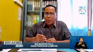 RTTL.EP - BREAKING NEWS "MAP Manufahi Falla Hasae Produsaun Alimentar" || 08-02-2023 (LIVE STREAM)