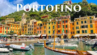 Portofino, Italy 4K - The Italian Paradise on Earth - Walking Tour, Travel Vlog