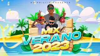 MIX VERANO 2023☀️REGGAETON ACTUAL Y ANTIGUO)🍑(GATITA, FERXXO, BAD BUNNY, ELECTRO, PERREO)DJ PHILLIP