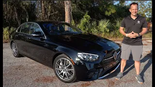 Is the 2022 Mercedes Benz E 450 a BETTER luxury sedan than a Genesis G80?