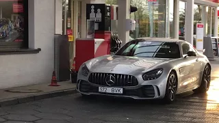 Mercedes-AMG GT-R startup and acceleration (Lovely Sounds)